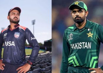 USA MONANK PATEL VS PAK BABAR AZAM