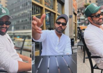 rohit sharma at newyork hotel