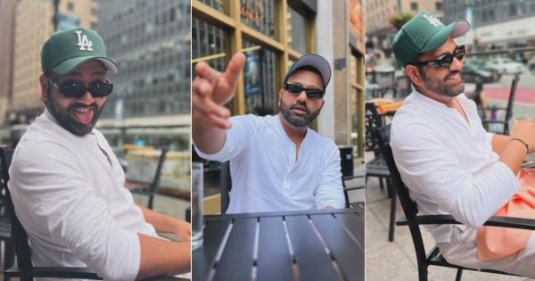 rohit sharma at newyork hotel