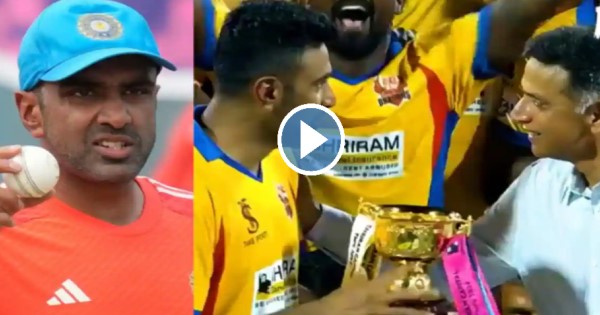 ashwin and rahul dravid video