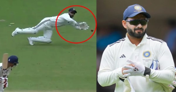 rishabh pant catch