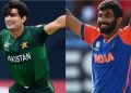 jasprit bumrah, naseem shah