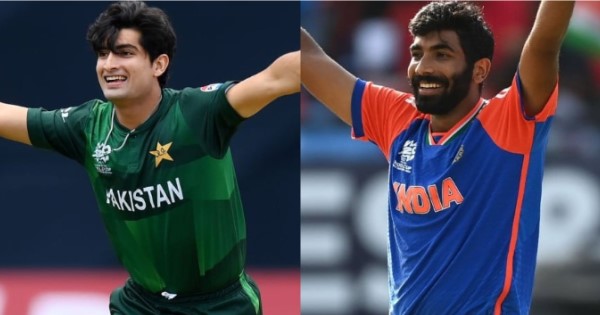 jasprit bumrah, naseem shah